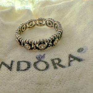 Pandora ring. Sz in the images